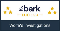 Wolfe's Investigations Bark Elite Pro Badge